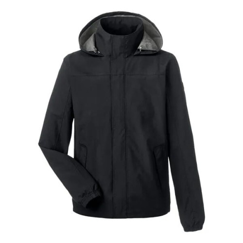Nautica Men's Voyage Hooded Rain Jacket
