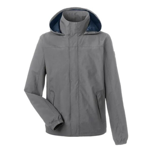 Nautica Men's Voyage Hooded Rain Jacket