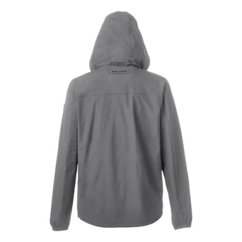 Nautica Men's Voyage Hooded Rain Jacket