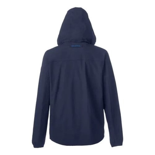 Nautica Men's Voyage Hooded Rain Jacket