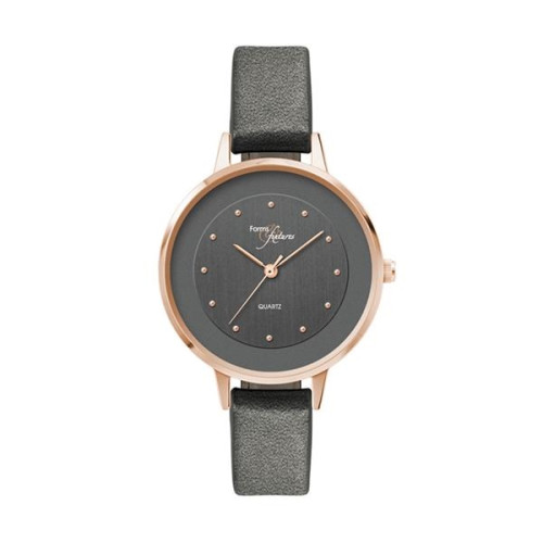 Ladies 34mm Rose Gold Metal Case Ladies Watch