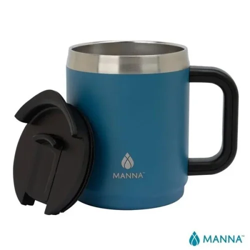 Manna™ 14 oz. Boulder Stainless Steel Camping Mug w/ Handle