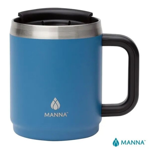 Manna™ 14 oz. Boulder Stainless Steel Camping Mug w/ Handle