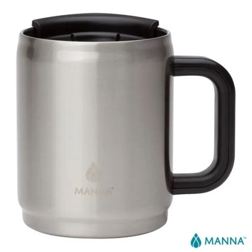 Manna™ 14 oz. Boulder Stainless Steel Camping Mug w/ Handle