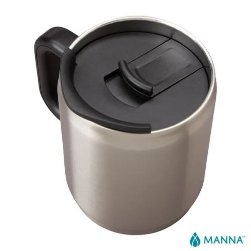 Manna™ 14 oz. Boulder Stainless Steel Camping Mug w/ Handle