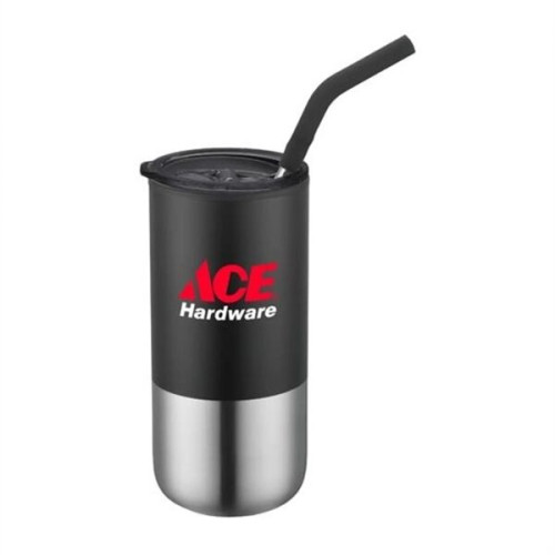 16 oz. Tumbler with Straw