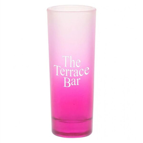 2 oz. Tall Shot Glasses - Colored & Frosted