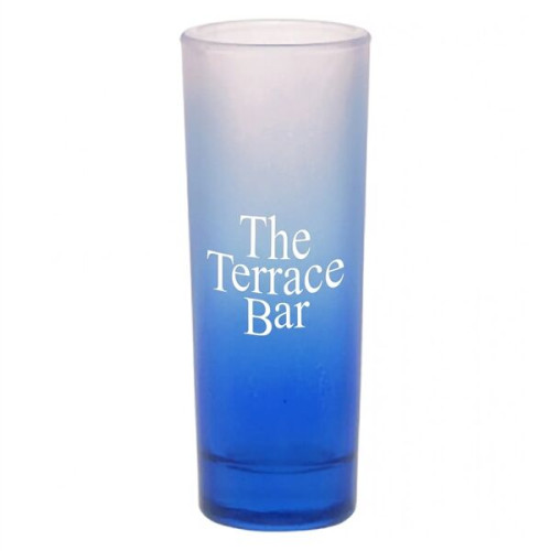 2 oz. Tall Shot Glasses - Colored & Frosted