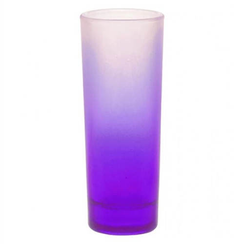 2 oz. Tall Shot Glasses - Colored & Frosted