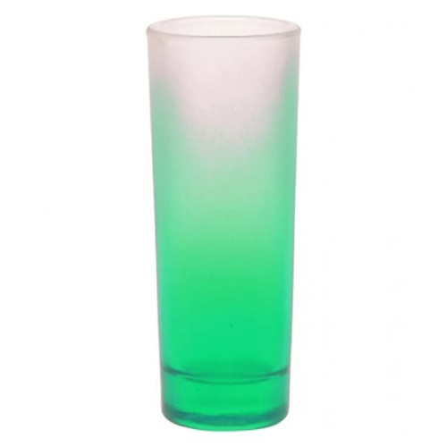 2 oz. Tall Shot Glasses - Colored & Frosted