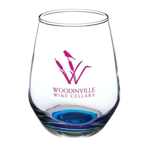 12 oz Silicia Stemless Wine Glasses