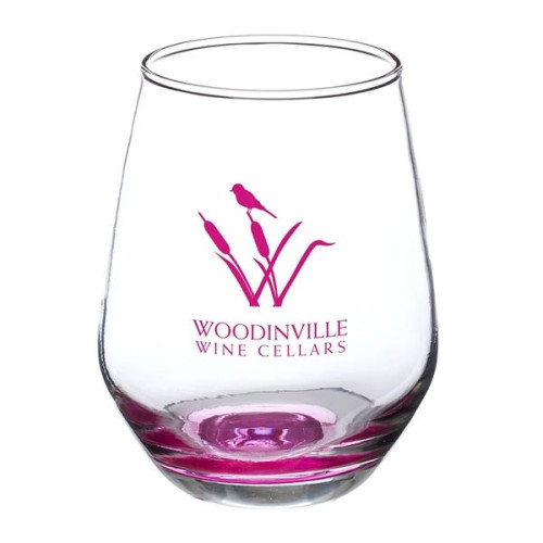 12 oz Silicia Stemless Wine Glasses