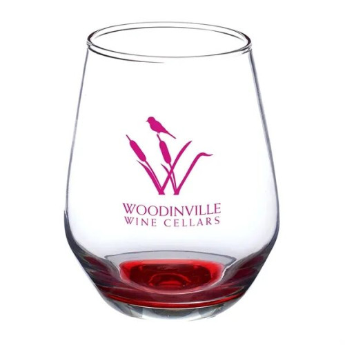 12 oz Silicia Stemless Wine Glasses