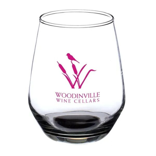 12 oz Silicia Stemless Wine Glasses