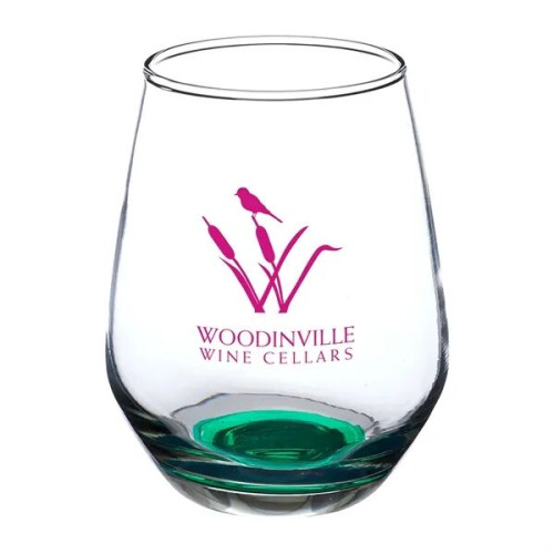 12 oz Silicia Stemless Wine Glasses
