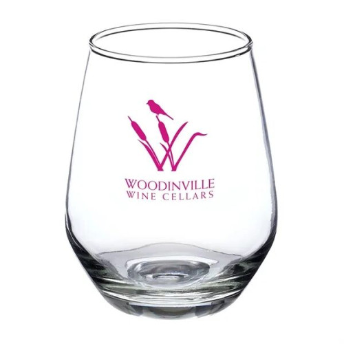 12 oz Silicia Stemless Wine Glasses