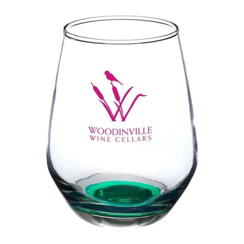 12 oz Silicia Stemless Wine Glasses