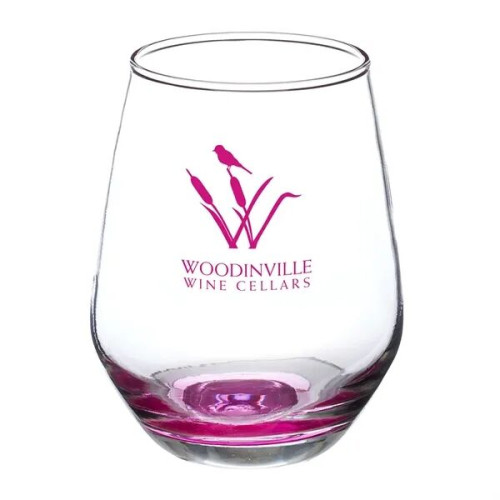 12 oz Silicia Stemless Wine Glasses