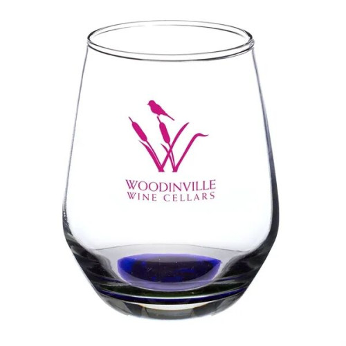12 oz Silicia Stemless Wine Glasses