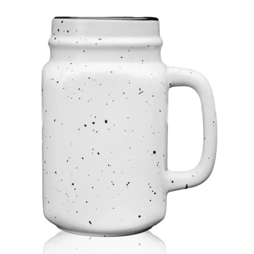 16 oz. Savannah Speckle Ceramic Mason Jars