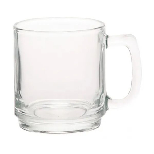 9 oz. Glass Coffee Mugs