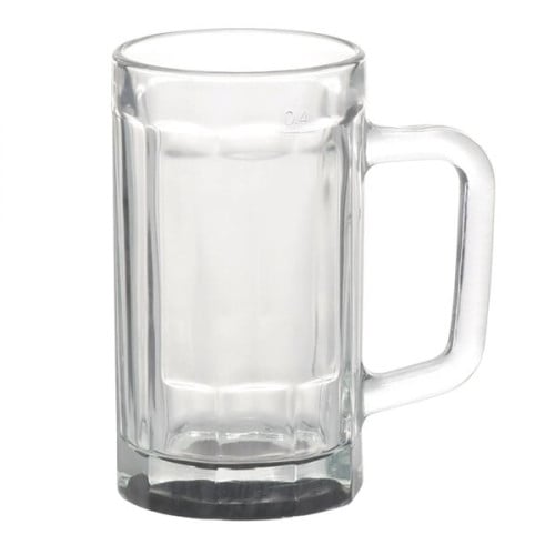 15 oz. Sports Fan Glass Beer Mugs