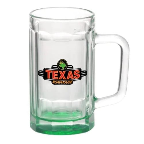 15 oz. Sports Fan Glass Beer Mugs