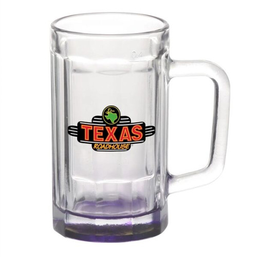 15 oz. Sports Fan Glass Beer Mugs