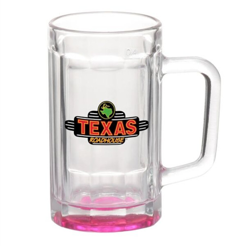 15 oz. Sports Fan Glass Beer Mugs