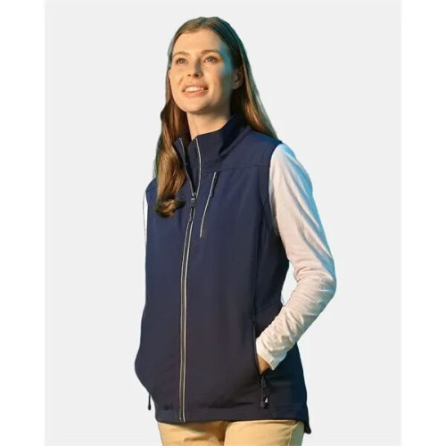 Nautica Women's Wavestorm Soft Shell Vest