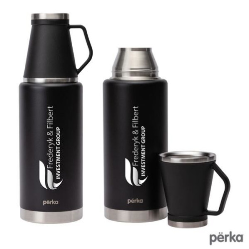 Perka® Rover 51 oz. Double Wall, Stainless Steel Growler ...