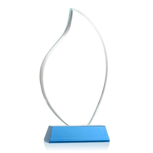 Odessy Flame Vividprint™ Award on Newhaven - Sky Blue