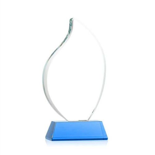 Odessy Flame Vividprint™ Award on Newhaven - Sky Blue