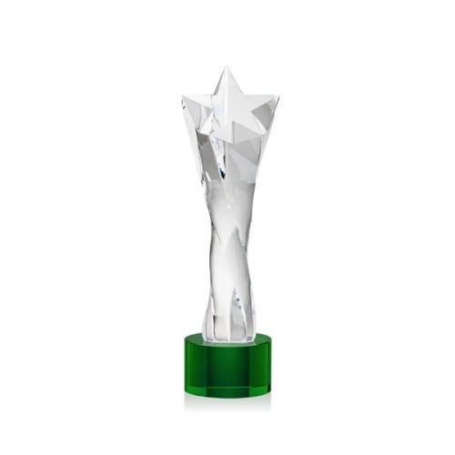 Arlington Star Award on Marvel Base - Green