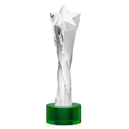 Arlington Star Award on Marvel Base - Green