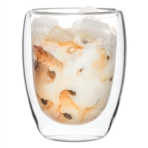 12 oz. Double Walled Latte Glass Mug