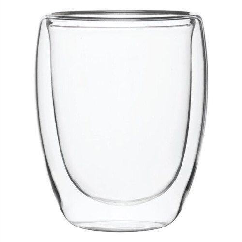 12 oz. Double Walled Latte Glass Mug