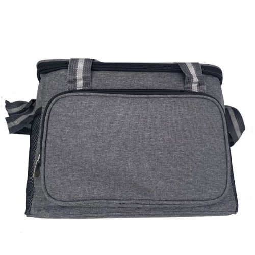 Reusable Large Insulated Lunch Bag With Shoulder Strap