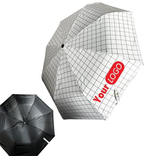 Budget Advertising Lattice Folding Sun & Rain Umbrella