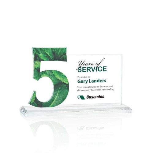 Hazelton VividPrint™ Award - Clear