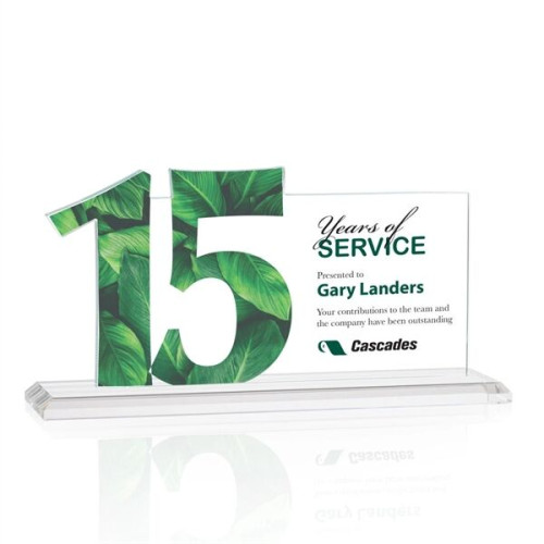 Hazelton VividPrint™ Award - Clear