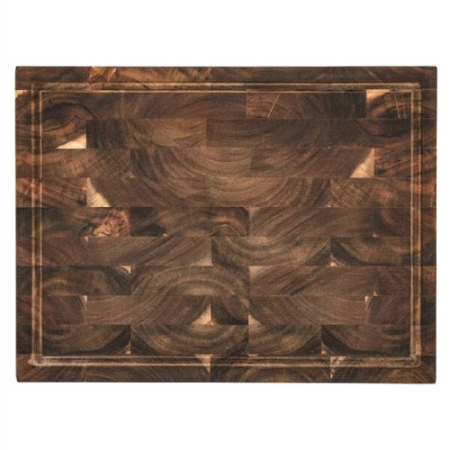 Deluxe Acacia Wood Cutting Board Butcher Block