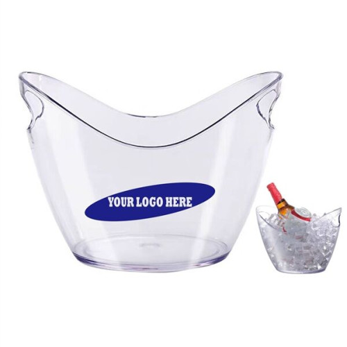 Clear 4L Cooler Ice Bucket