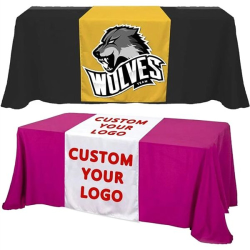 24" Wide Fully Sublimated Satin Table Runners