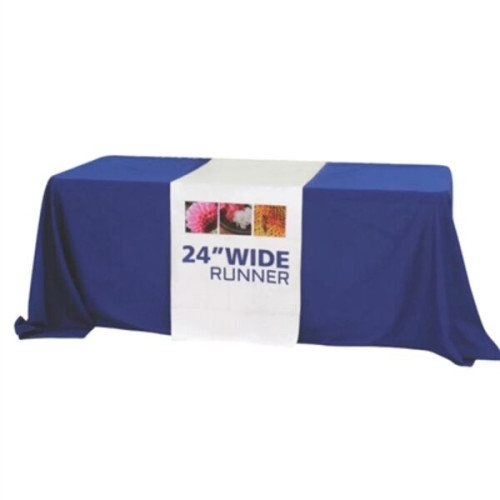 24" Wide Fully Sublimated Satin Table Runners