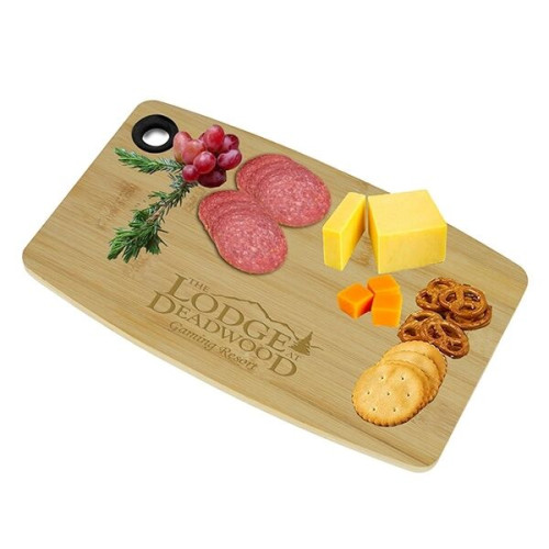 HERCULES 13" X 8" King Size Bamboo Cutting & Serving Board