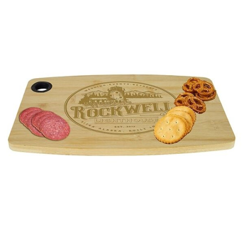 HERCULES 13" X 8" King Size Bamboo Cutting & Serving Board