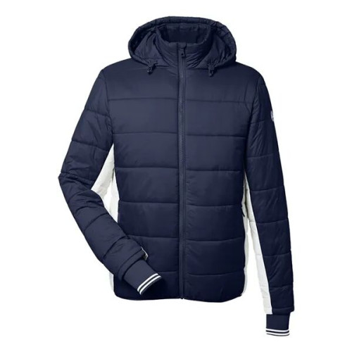 Nautica Men's Nautical Mile Hooded Puffer Jacket