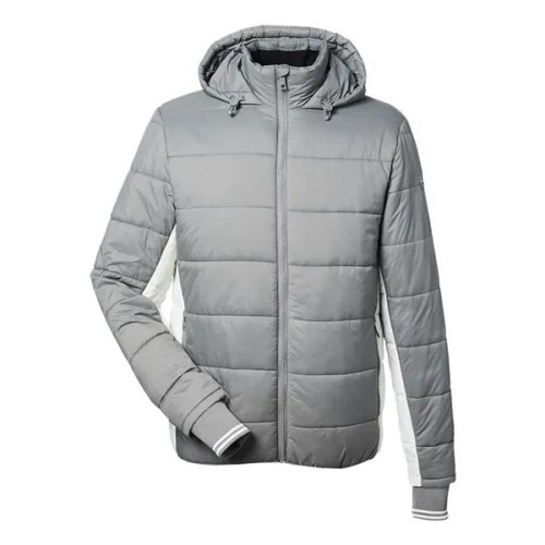 Nautica Men's Nautical Mile Hooded Puffer Jacket