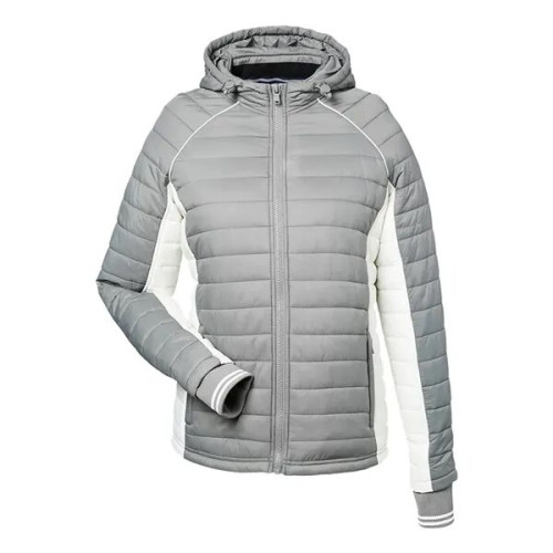Nautica Women's Nautical Mile Hooded Puffer Jacket